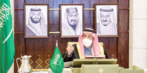  أمير منطقة الرياض مستقبلاًَ رئيس وأعضاء المجلس البلدي