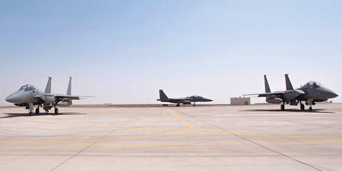  لقطات للقوات الجوية السعودية المشاركة