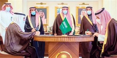 الأمير فيصل بن مشعل يشهد توقيع اتفاقية كرسي سموه للذكاء الاصطناعي 