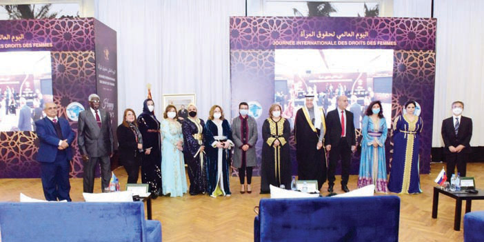 السفير الغريري يحضر حفل مؤسسة الدبلوماسية بالرباط باليوم العالمي للمرأة 