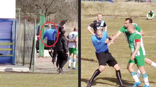 في بلغاريا.. يضربون الحكام 