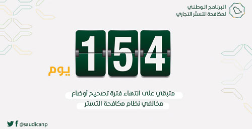 «مكافحة التستر» لأصحاب المنشآت التجارية: 