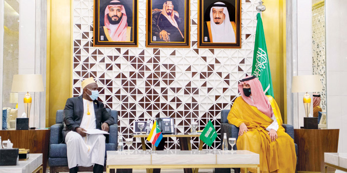 الأمير عبدالعزيز بن سعود استعرض مع وزير داخلية القمر المتحدة المستجدات الإقليمية والدولية 