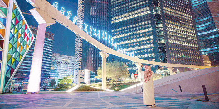 «نور الرياض» أعمال سعودية تضاهي مثيلاتها العالمية 