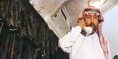  ناصر المبارك في أحد أعماله