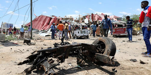 هجوم إرهابي على قاعدتين للجيش الصومالي 