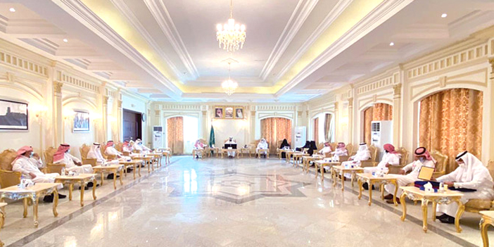  استقبال محافظ شقراء للوفد بالمحافظة