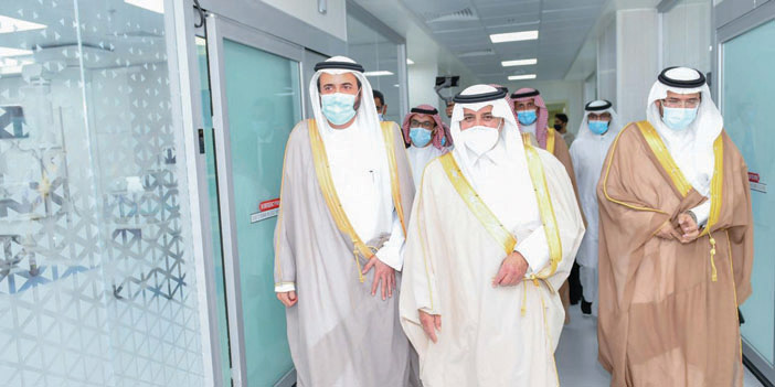 الأمير فهد بن سلطان يدشن مستشفى الولادة والأطفال الجديد بمنطقة تبوك 