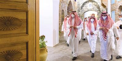 أمير منطقة المدينة المنورة يُدشن مشروع «العينيّة وسوق سويقة» 