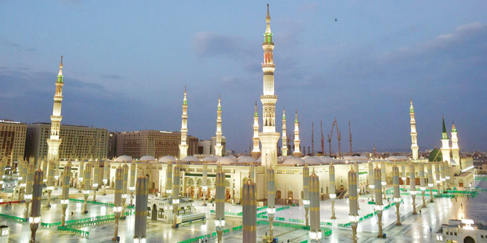 118 ألف وحدة إنارة تشع أضواءها في أرجاء المسجد النبوي 
