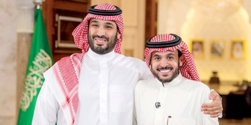  ولي العهد أثناء البرنامج الحواري «الليوان» مع المديفر