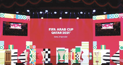 الكشف عن مواعيد مباريات تصفيات كأس العرب 2021 