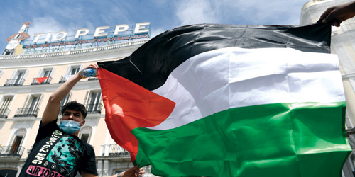  مظاهرات مؤيدة للفلسطينيين في عدة مواقع بالأراضي المحتلة