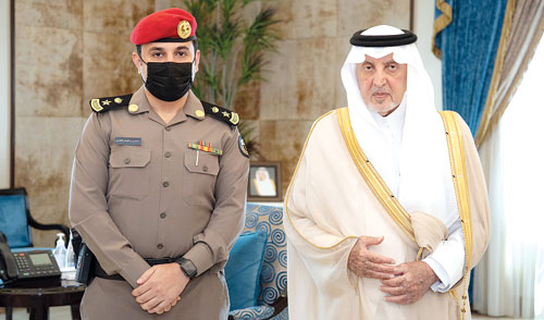  الأمير خالد الفيصل والمقدم الغامدي