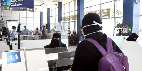  حركة نشطة في السفر والعودة تشهدها مطارات المملكة