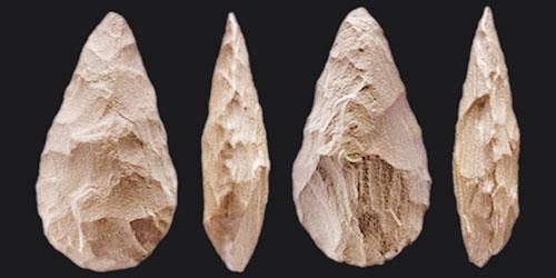 الكشف عن قطع أثرية عمرها 350 ألف عام في حائل 