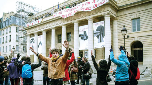 مسرحيون ينهون احتلال مسرح أوديون في باريس 