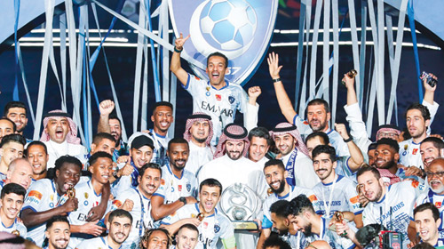  من تتويج الهلال بلقب الدوري رقم 16 موسم 2019-2020