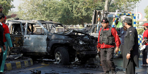 مقتل ثلاثة أشخاص جراء انفجار في مدينة لاهور الباكستانية 