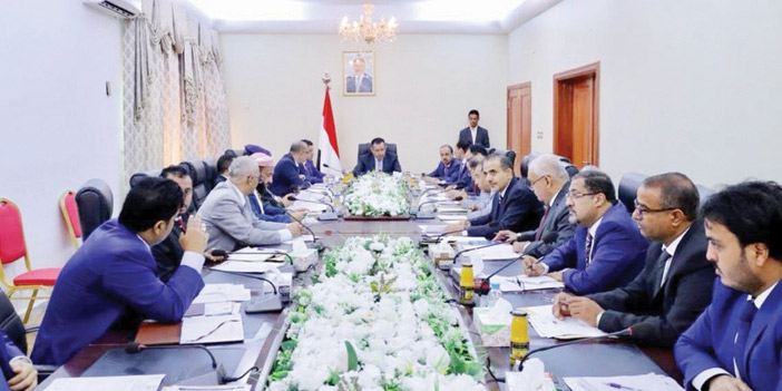  الوزير اليمني خلال لقائه يوم أمس في مدينة الرياض مع القائم بأعمال السفير الأمريكي