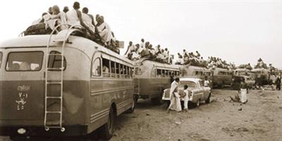 «اللوري» من أوائل الحافلات المستخدمة في نقل الحجاج 