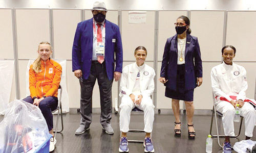 في منافسات الأولمبياد 