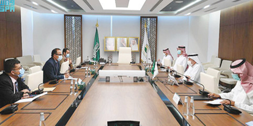 د. الربيعة بحث مع د. بحيبح المشاريع الإنسانية والإغاثية بالقطاع الصحي اليمني 