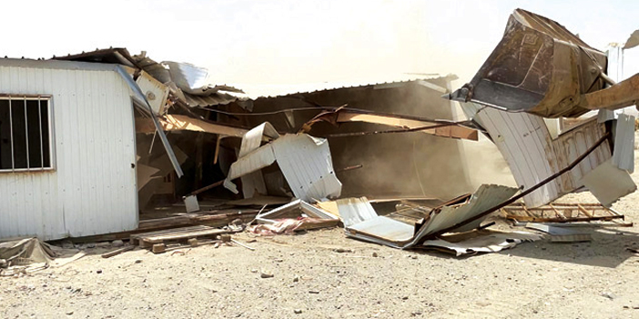 إزالة تعديات على أراض حكومية بجدة 