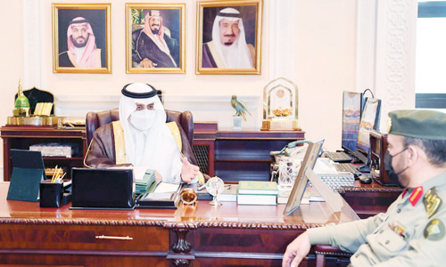  جانب من الاستقبال