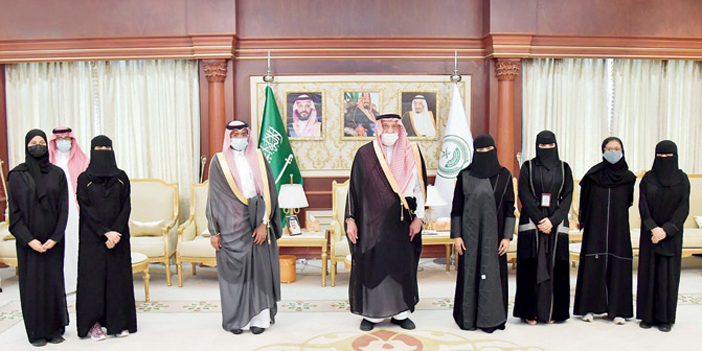  سموه خلال اللقاء