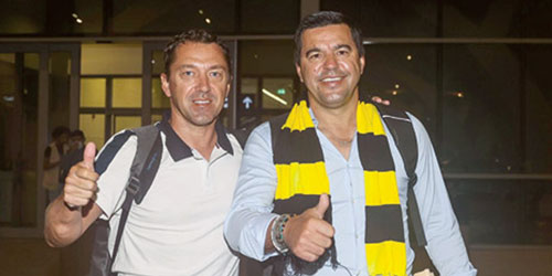  وصول المدرب كوزمين