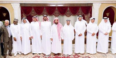 الشيخ سعد الشثري يقيم حفل عشاء تكريماً لسفير قطر الجديد 