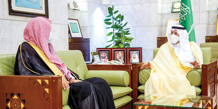  الأمير محمد بن عبدالرحمن مستقبلا عبدالله الشبانات