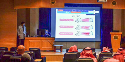 الخدمات الطبية بالداخلية تشارك عالمي الإسعافات الأولية 