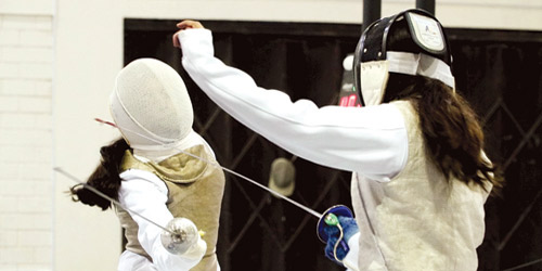 اختتام معسكر المبارزة للسيدات 