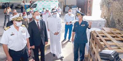 طائرة إغاثية تصل تونس تحمل 5 مولدات أكسجين ضمن الجسر الجوي السعودي 