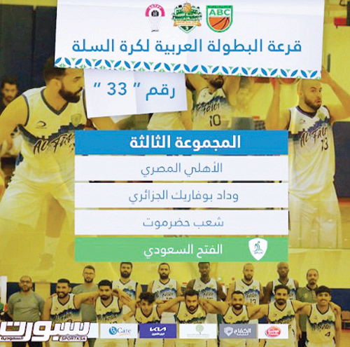 مصر تستضيف بطولة الأندية العربية (33) لكرة السلة 