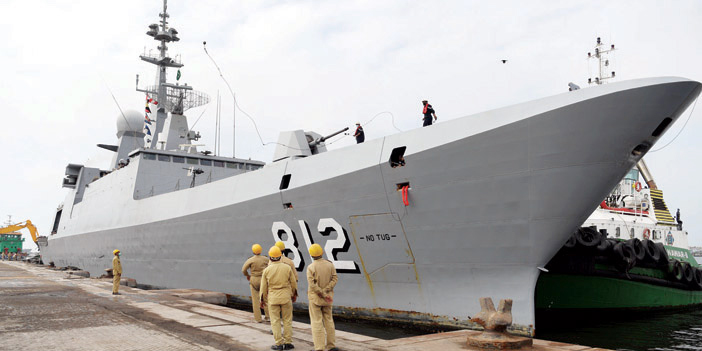 سفن البحرية السعودية تصل إلى باكستان لتنفيذ التمرين «نسيم البحر 13» 