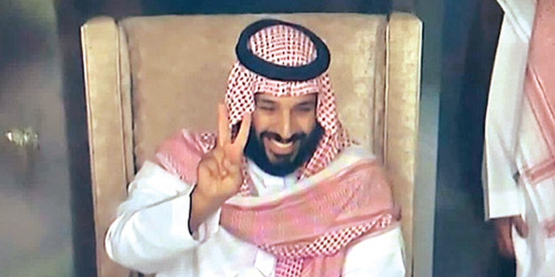  على ذكرى تشريف ولي العهد لمباراة الأخضر مع اليابان قبل 3 أعوام التي شهدت تأهل المنتخب لمونديال روسيا