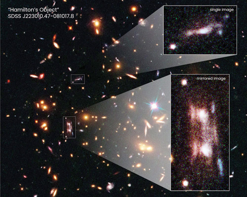 اكتشاف مجرة «بالصدفة» على بعد 11 مليار سنة ضوئية من الأرض 