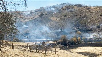 السيطرة على حريقين في غابات جنوب الطائف 