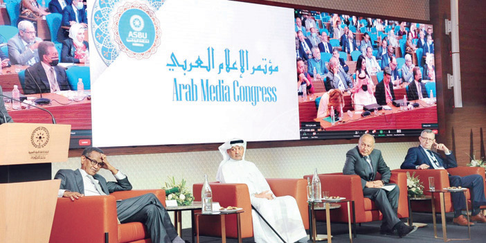  أعمال المؤتمر الإعلامي العربي في تونس