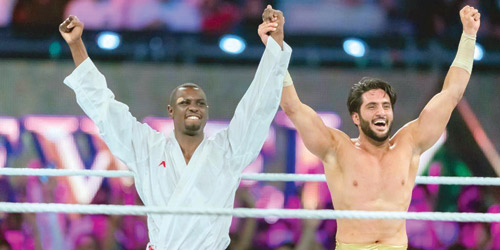 نجوم WWE يكافحون التنمر الإلكتروني بفعالية «كن نجماً» في موسم الرياض 