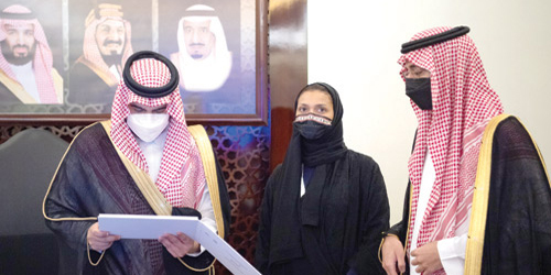  استقبال سموه للأمير سعود بن جلوي