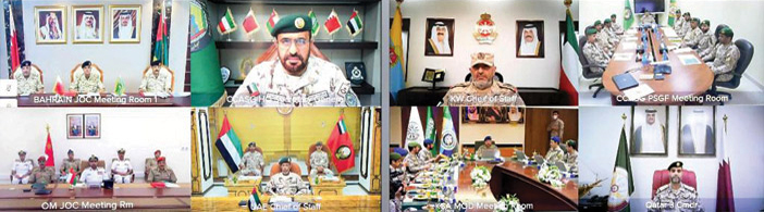 عقد اجتماع اللجنة العسكرية العليا للدورة (18) للجنة العسكرية العليا لرؤساء الأركان بدول مجلس التعاون 