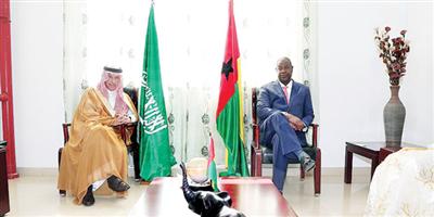 رئيس غينيا بيساو بحث مع قطان نقل العلاقات الثنائية نحو آفاق أرحب 