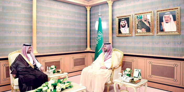 الأمير تركي بن محمد بحث مع سفير قطر الموضوعات المشتركة 