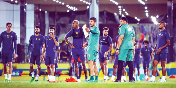  لقطة من تدريب النصر