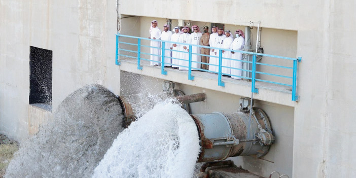 لتصريف أكثر من 50 مليون متر مكعب من المياه 