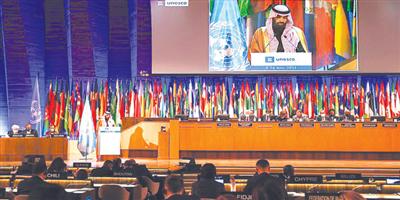 المملكة ملتزمة بتعزيز المساعي الثقافية الدولية لدعم أهداف التنمية المستدامة 